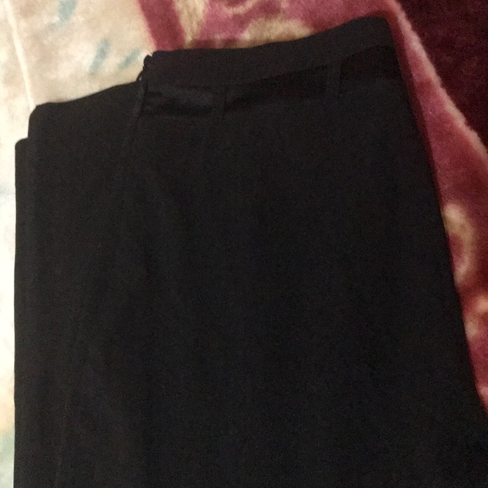 NWOT Gorgeous black dress pants, size 8